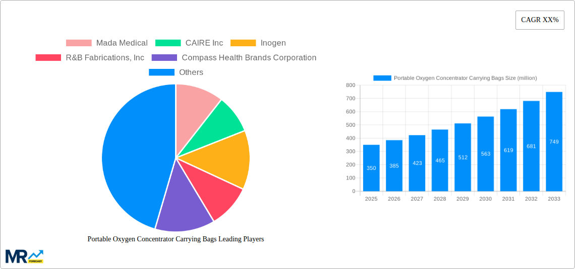 Portable Oxygen Concentrator Carrying Bags Research Report - Market Size, Growth & Forecast