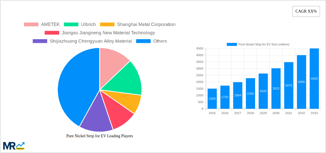 Pure Nickel Strip for EV Research Report - Market Size, Growth & Forecast