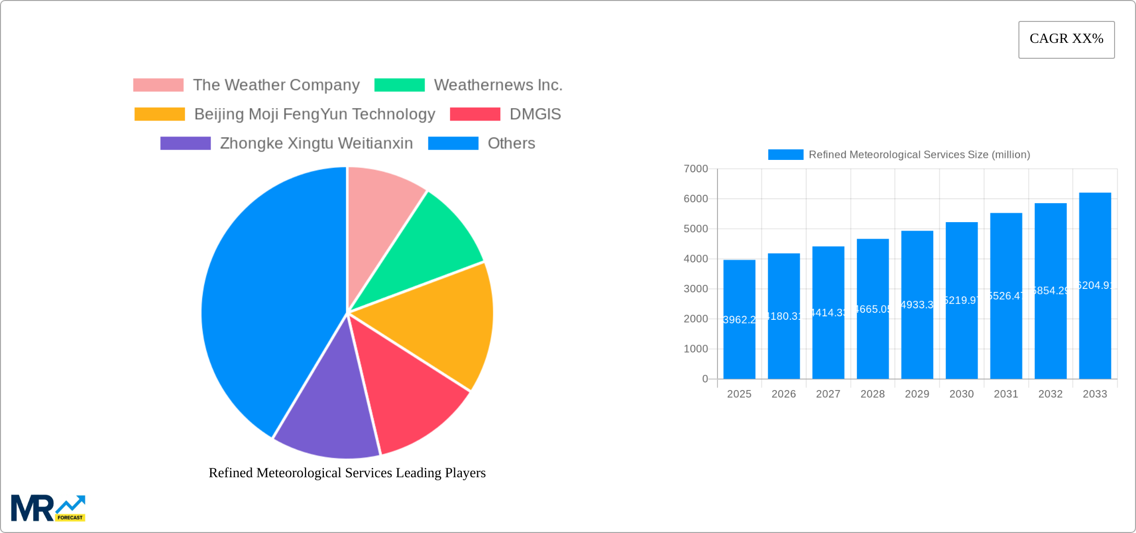 Refined Meteorological Services Research Report - Market Size, Growth & Forecast