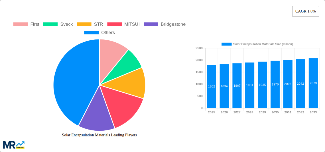 Solar Encapsulation Materials Research Report - Market Size, Growth & Forecast