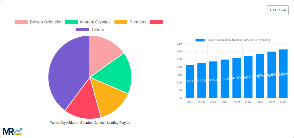 Tumor Cryoablation Ablation Catheter Research Report - Market Size, Growth & Forecast