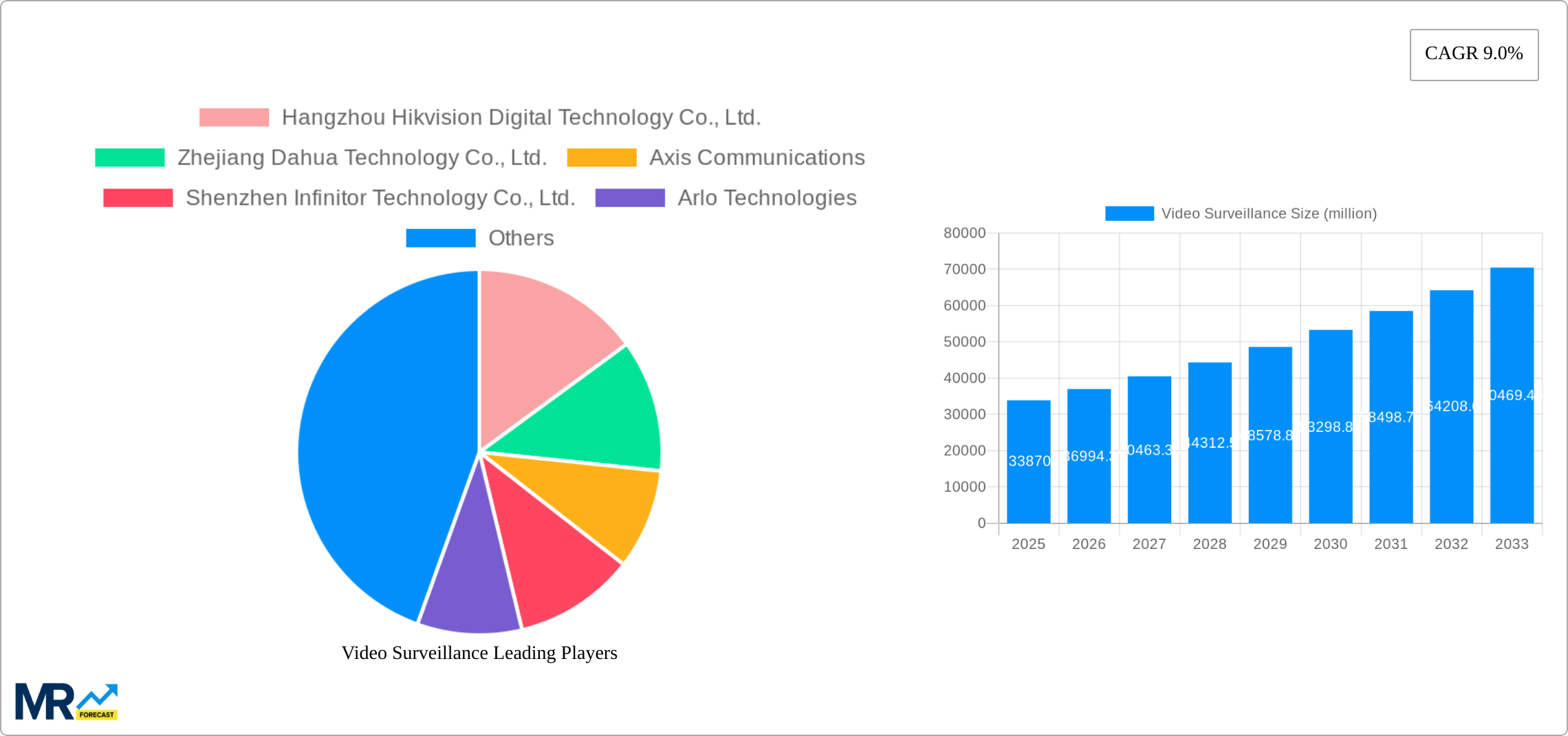 Video Surveillance Research Report - Market Size, Growth & Forecast