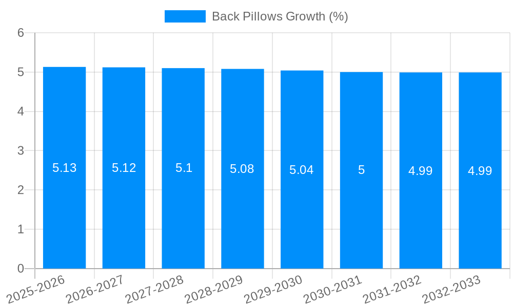 Back Pillows Growth