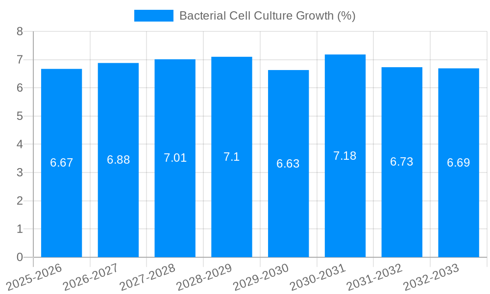 Bacterial Cell Culture Growth