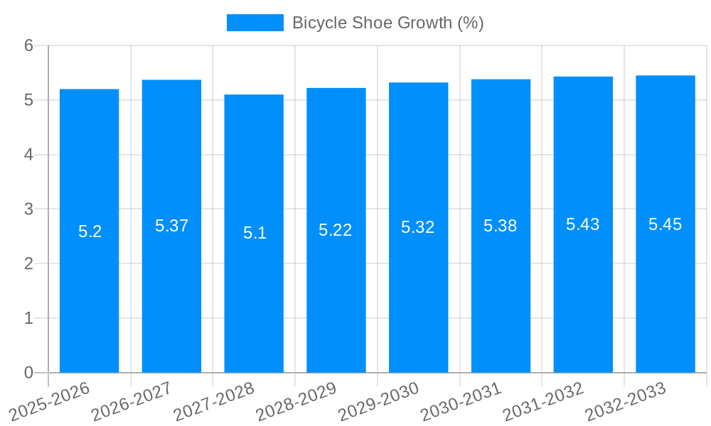 Bicycle Shoe Growth
