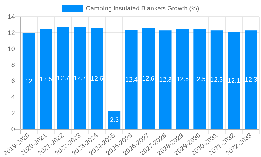 Camping Insulated Blankets Growth