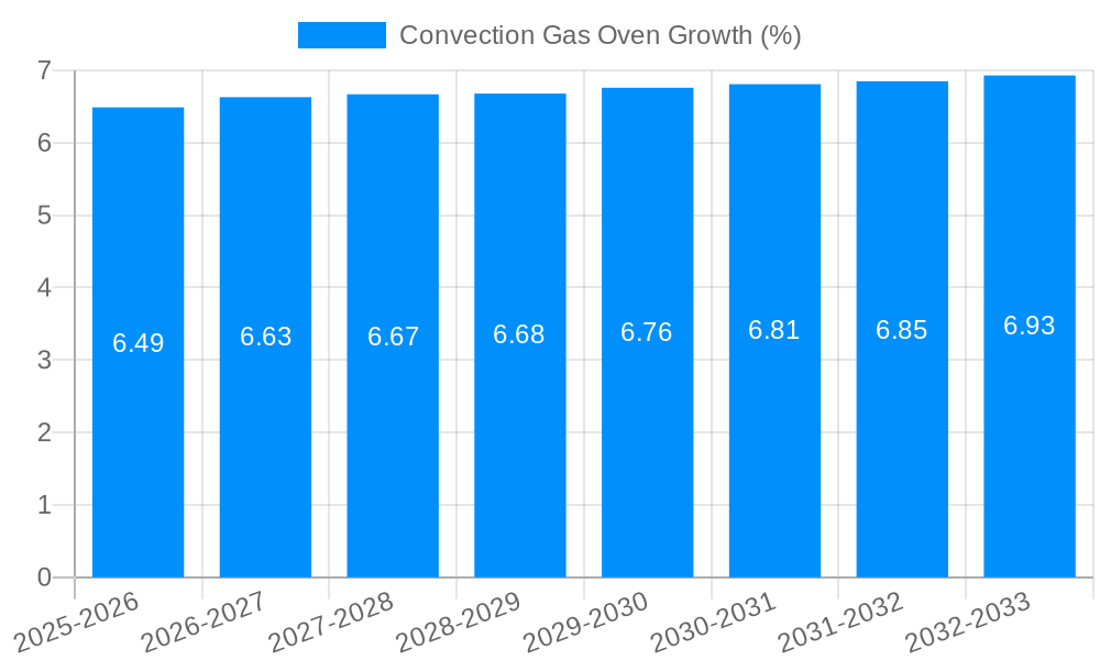 Convection Gas Oven Growth