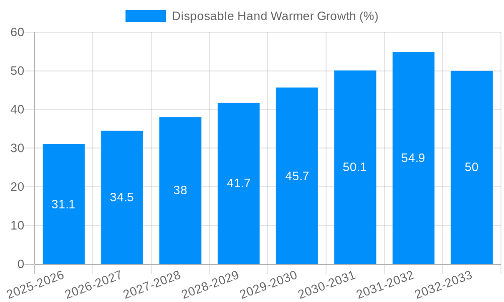 Disposable Hand Warmer Growth