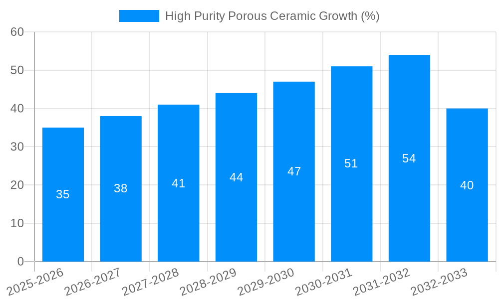High Purity Porous Ceramic Growth