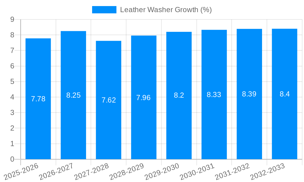 Leather Washer Growth