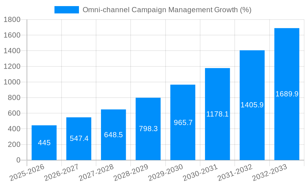 Omni-channel Campaign Management Growth