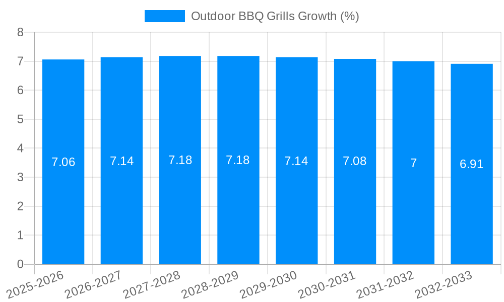 Outdoor BBQ Grills Growth