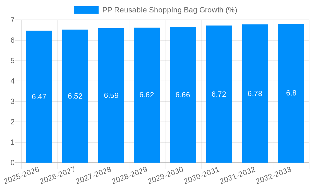 PP Reusable Shopping Bag Growth