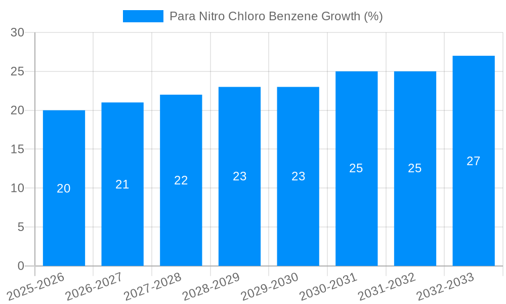 Para Nitro Chloro Benzene Growth