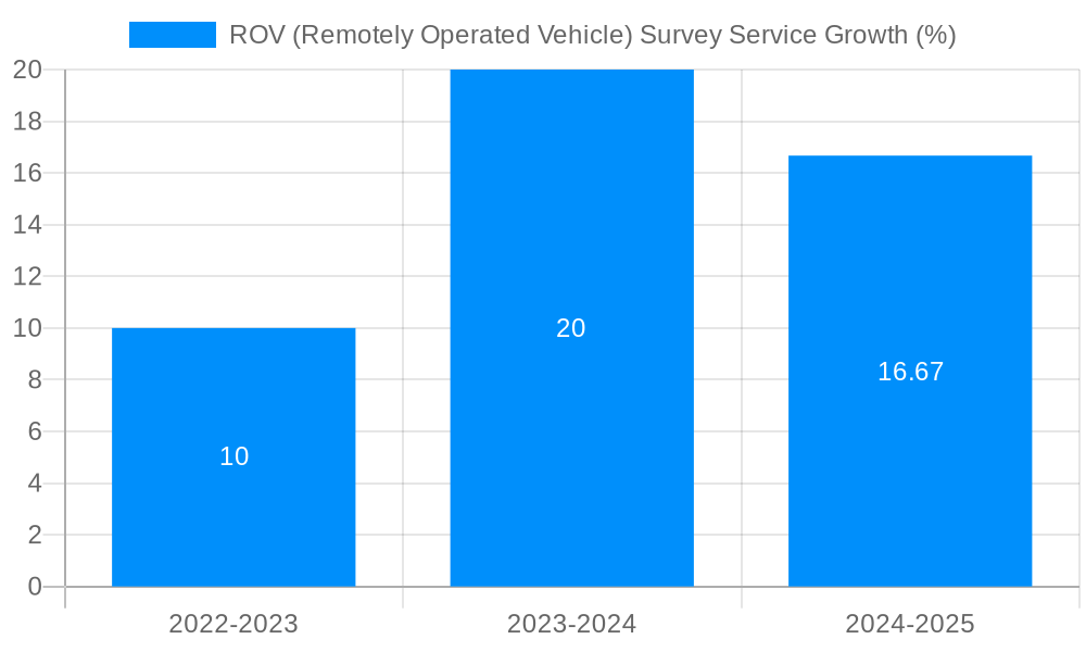 ROV (Remotely Operated Vehicle) Survey Service Growth