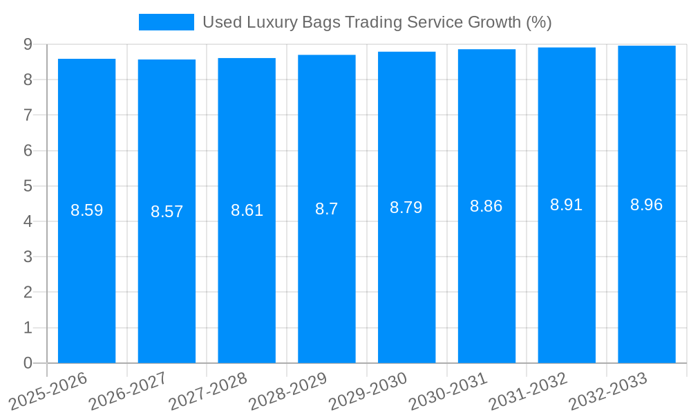 Used Luxury Bags Trading Service Growth
