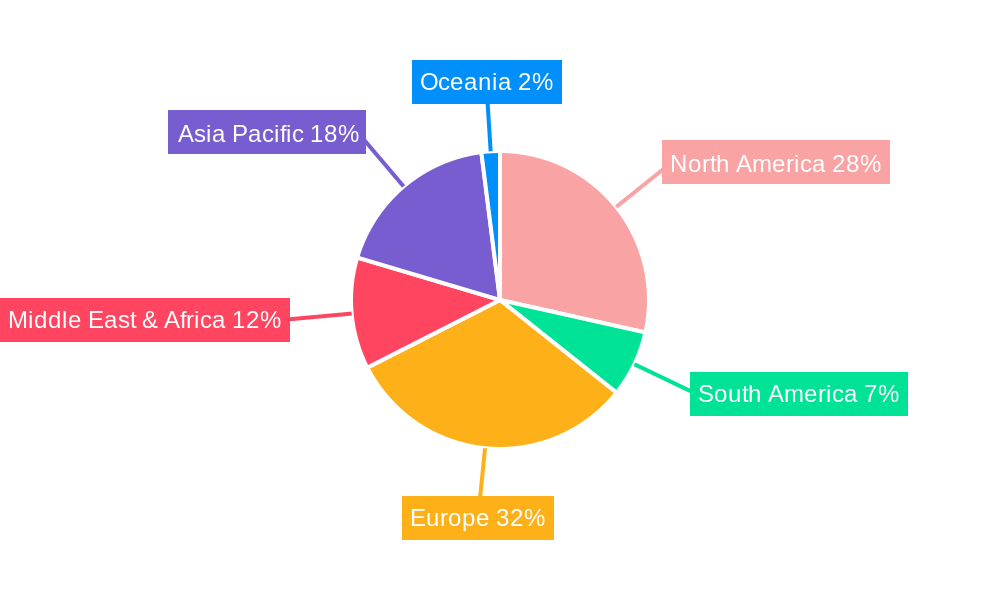 Aircraft Cabin Seat Regional Share