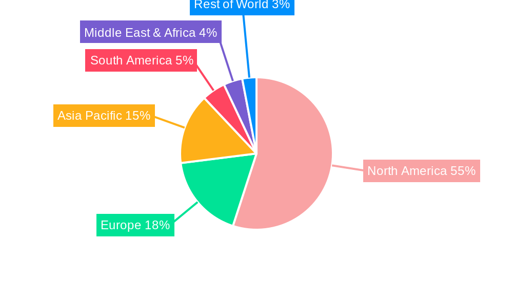 American Football Balls Regional Share