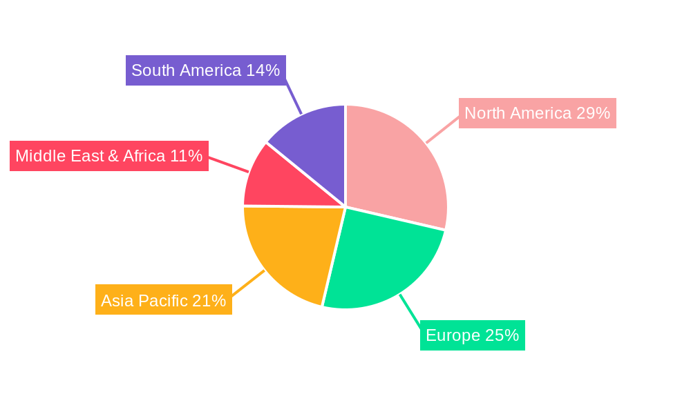 Aminoglycoside Antibiotics Regional Share