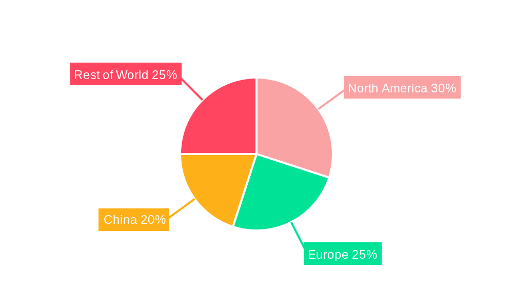 Automotive Manufacturing High-Performance Electric Vehicle Regional Share