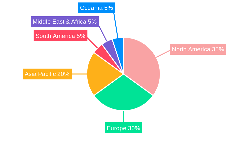 Cellular and Gene Therapy CDMO Regional Share
