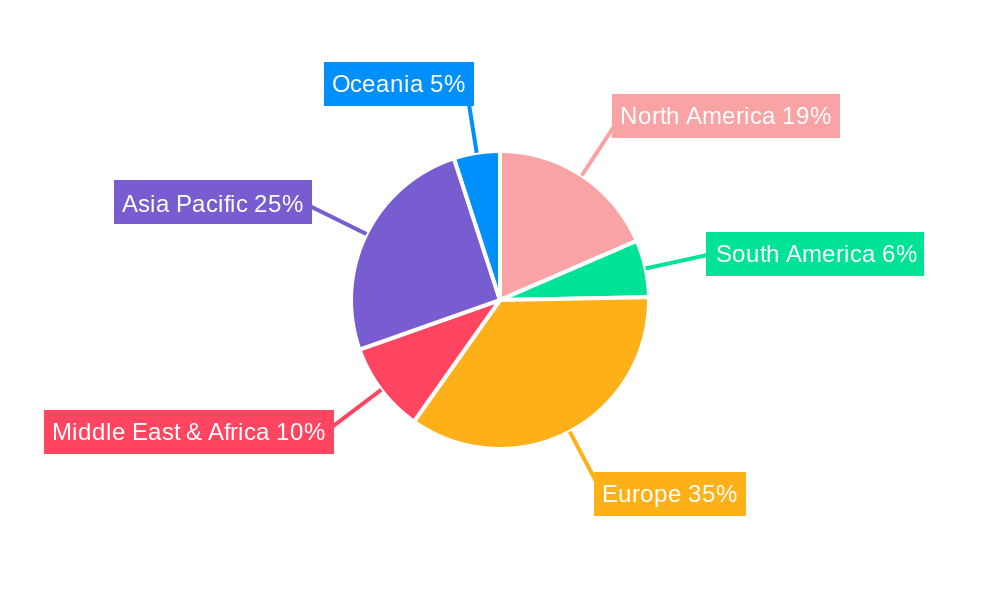 Diesel Exhaust Scrubber Systems Regional Share