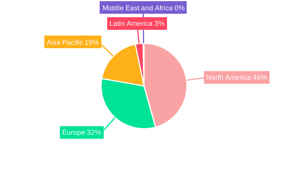 Digital Signage Managed Services Regional Share