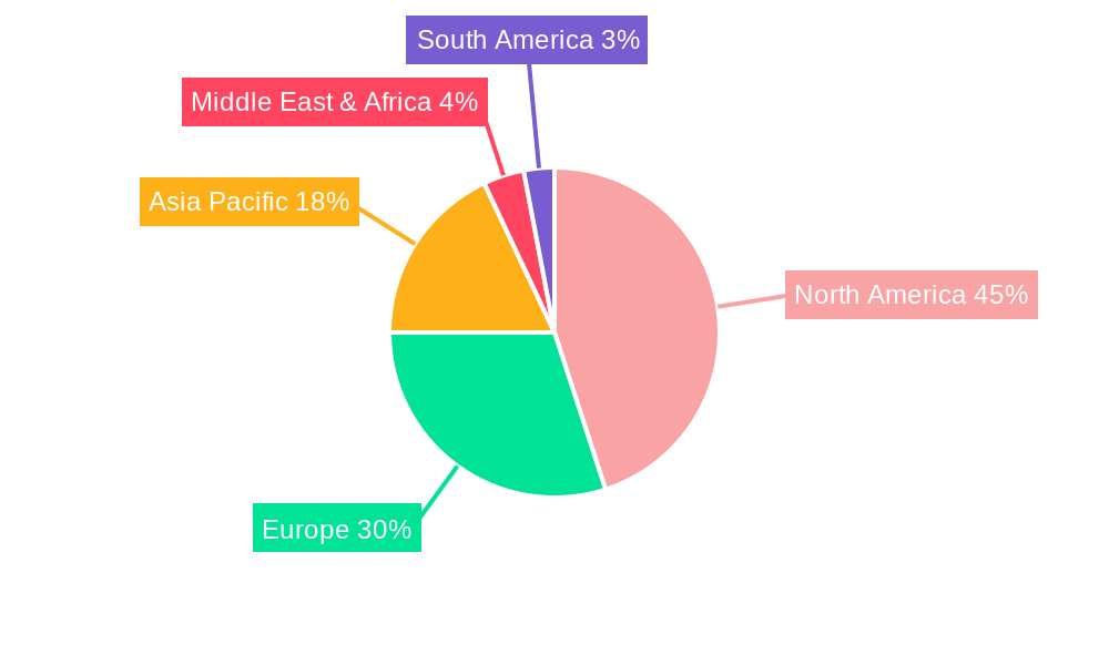 E-Commerce Search Software Regional Share