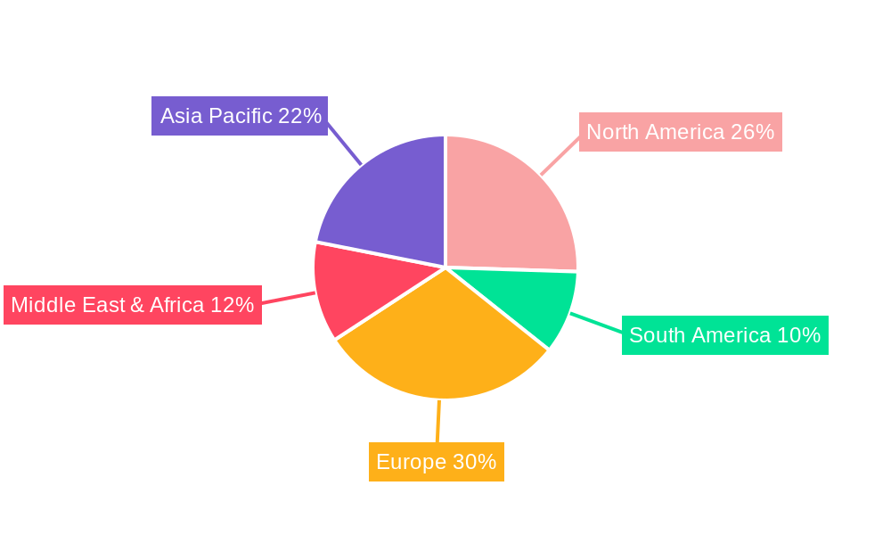 Exterior Wall Building Insulation Materials Regional Share