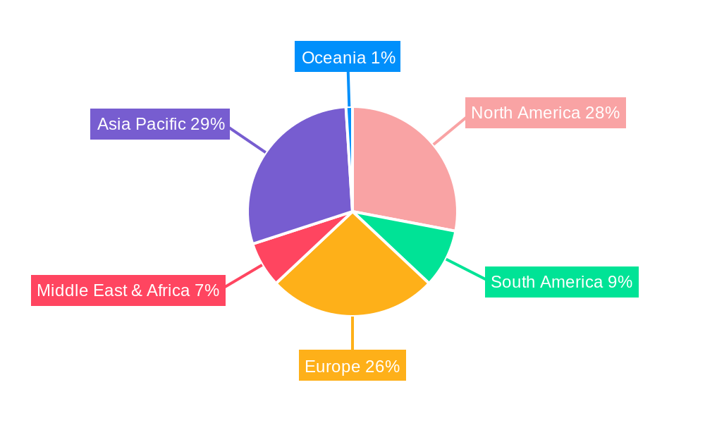 Home Smart Connected Refrigerator Regional Share