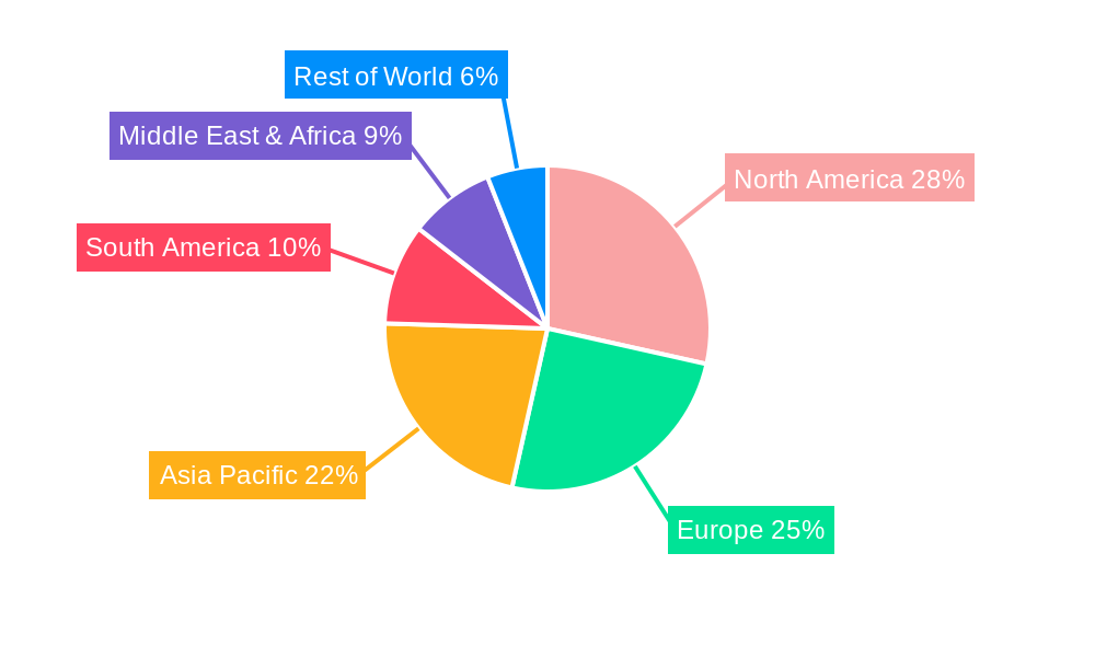 Iron Supplement Capsule Regional Share