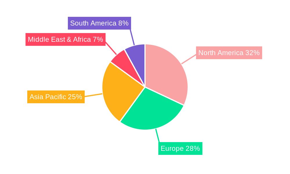 Lightweight Gaming Mouse Regional Share