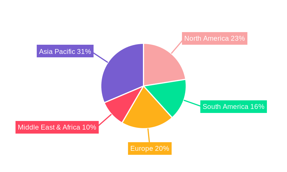 Magnetic Separator Equipment Regional Share