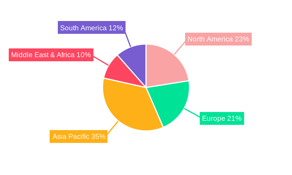 Methyl Phenyl Polysiloxane Regional Share