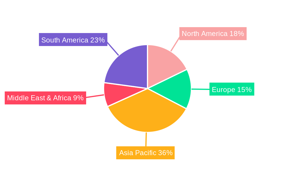Networking Cables Regional Share