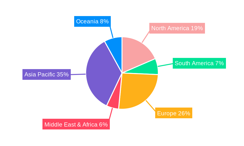 Plastic Eco Bag Regional Share