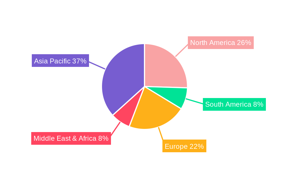 Silicone MQ Resin Regional Share