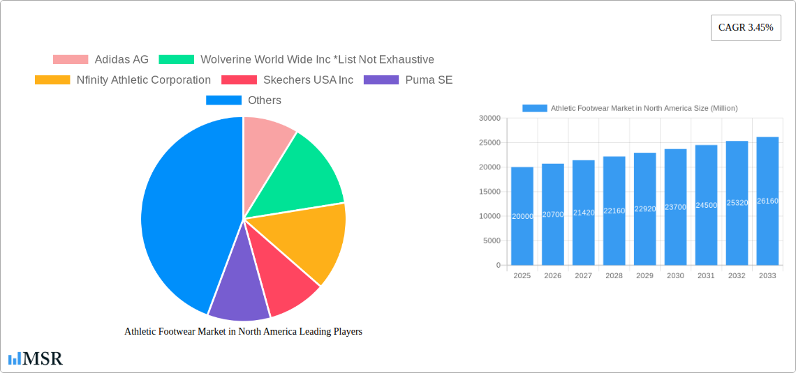 Athletic Footwear Market in North America Research Report - Market Size, Growth & Forecast
