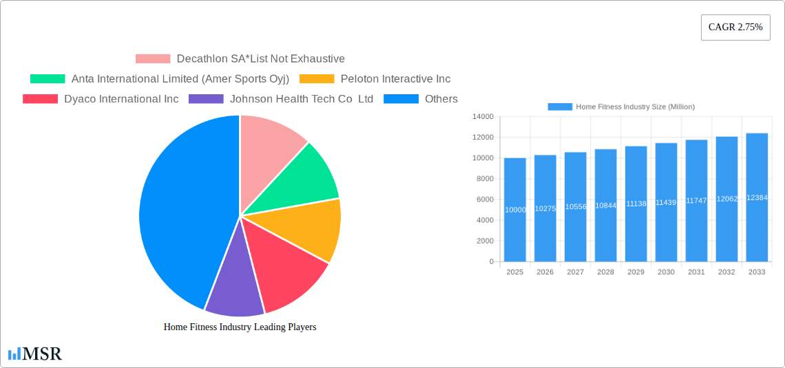 Home Fitness Industry Research Report - Market Size, Growth & Forecast