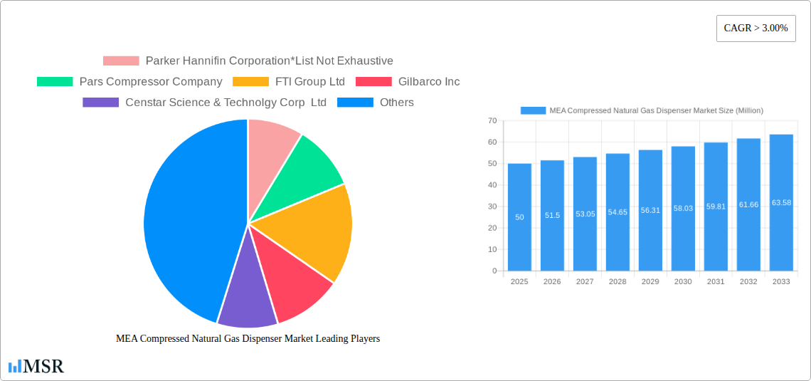 MEA Compressed Natural Gas Dispenser Market Research Report - Market Size, Growth & Forecast