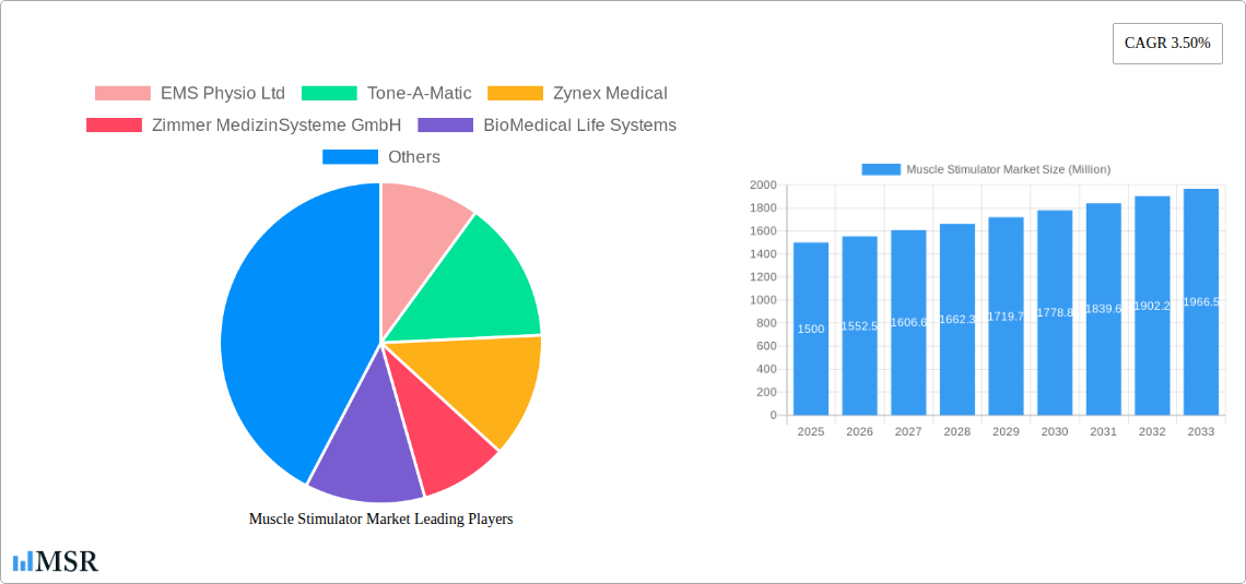 Muscle Stimulator Market Research Report - Market Size, Growth & Forecast