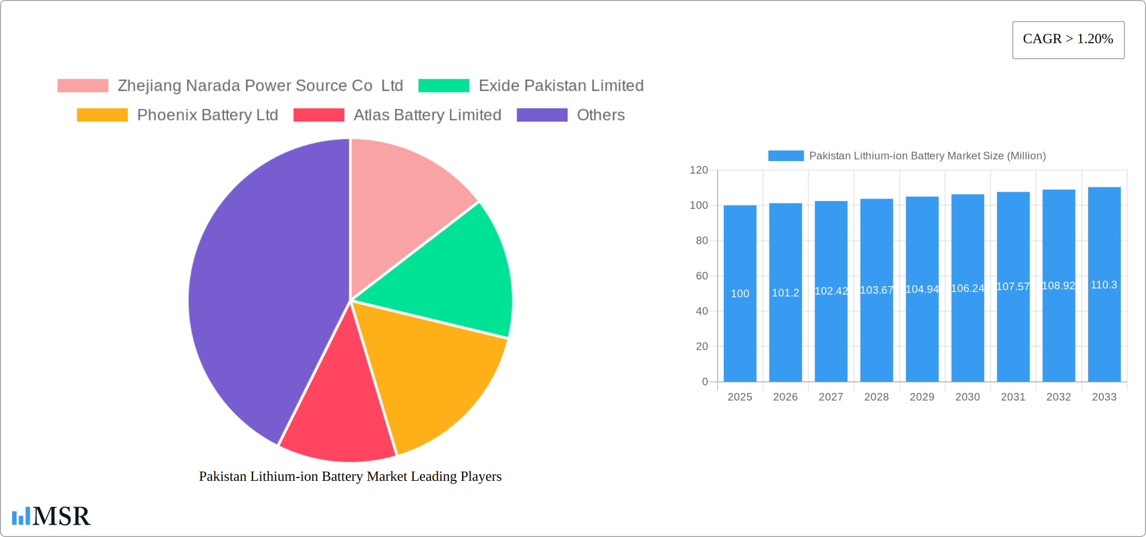 Pakistan Lithium-ion Battery Market Research Report - Market Size, Growth & Forecast