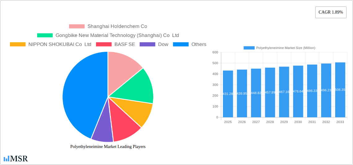 Polyethyleneimine Market Research Report - Market Size, Growth & Forecast