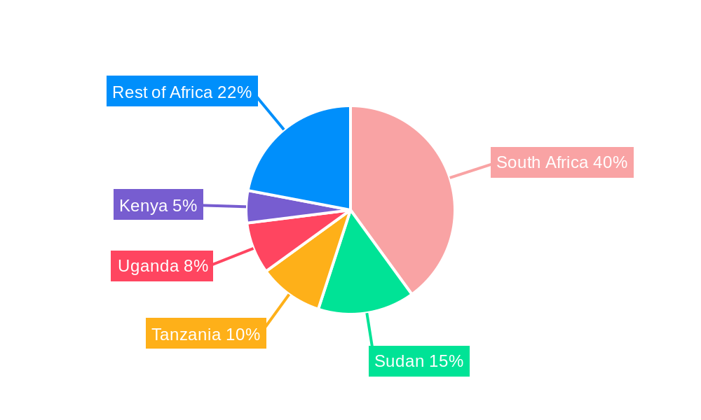 Africa Sodium Cyanide Industry Regional Share