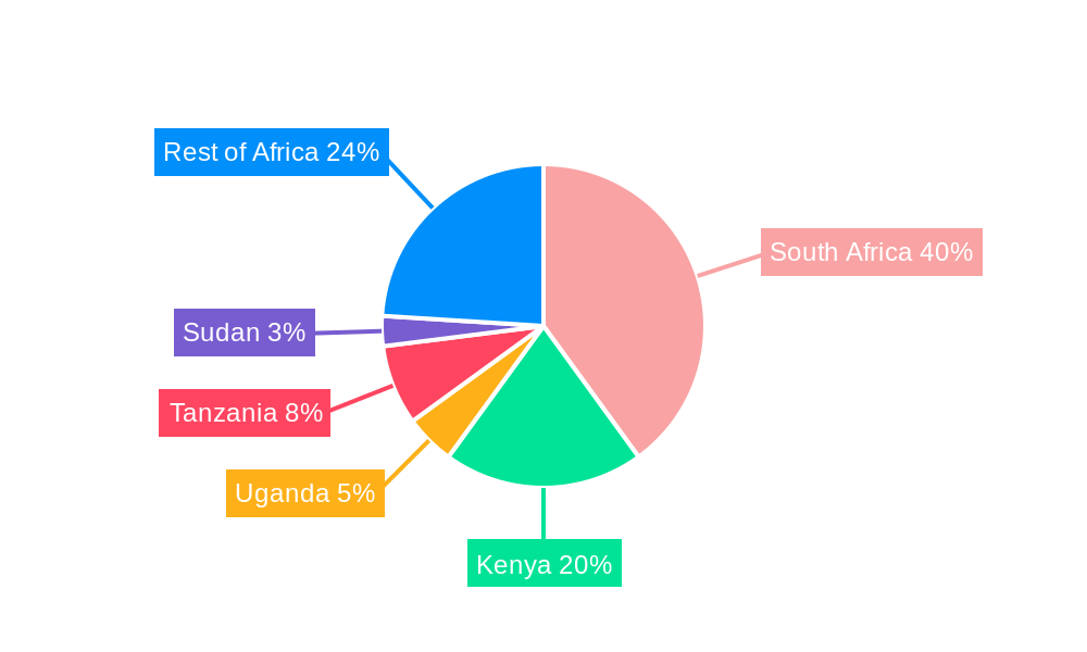 Africa Wellness Tourism Industry Regional Share