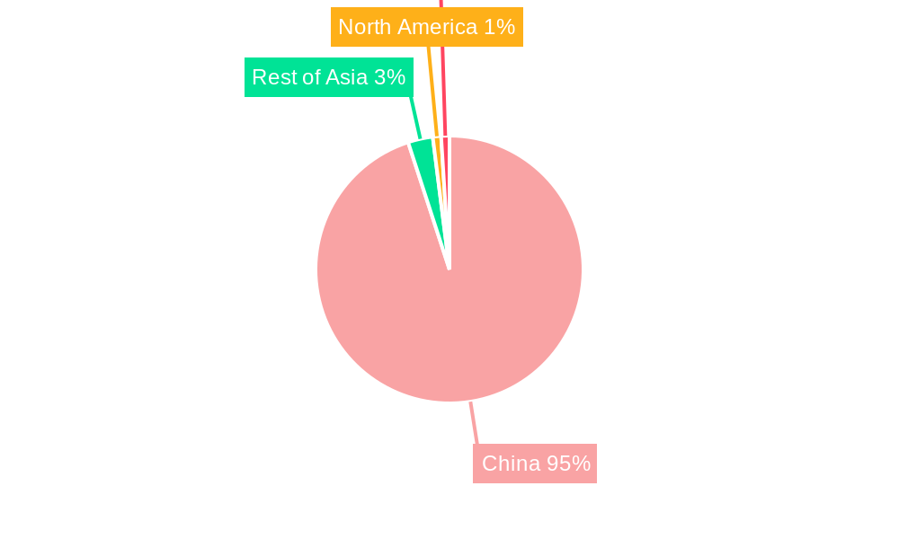 China Data Center Server Market Regional Share