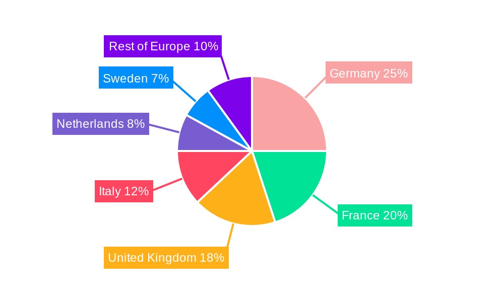 Europe Amusement Parks Market Regional Share