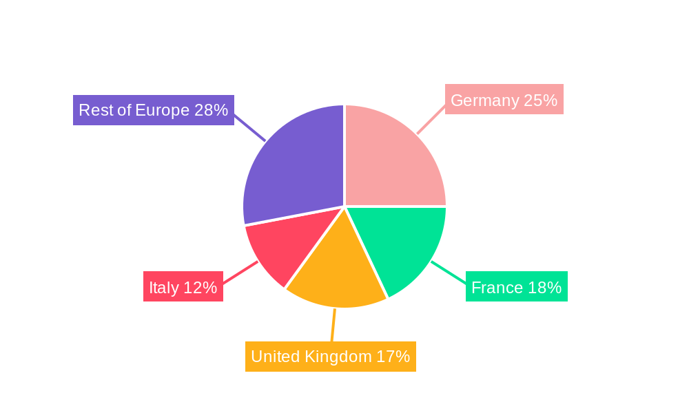 Europe Domestic Courier Market Regional Share