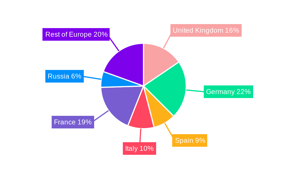 Europe E-Commerce Watch Market Regional Share