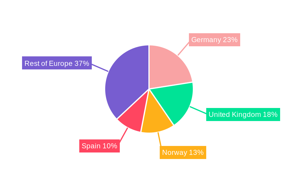 Europe Oil and Gas Storage Tank Market Regional Share